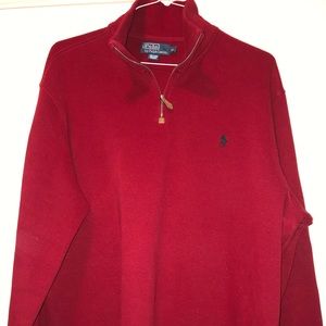 Ralph Lauren Men’s XLg Red Ralph Lauren 1/4 Zip